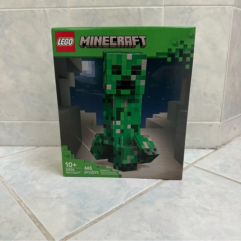Sealed Lego Minecraft The Creeper Set 21276